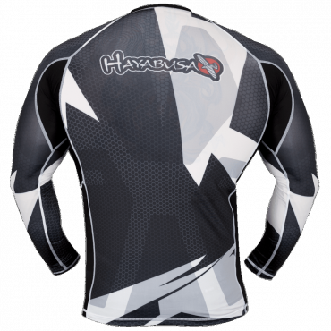  Рашгард Hayabusa Metaru Black/White L/S изображение 2 