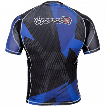  Рашгард Hayabusa Metaru Blue S/S изображение 2 