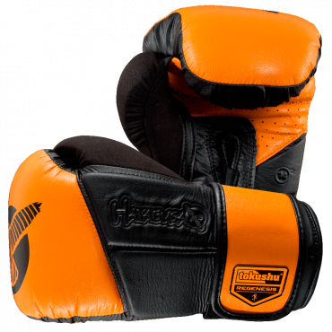  Перчатки боксерские Hayabusa Tokushu® Regenesis 14oz Gloves Black / Orange изображение 1 