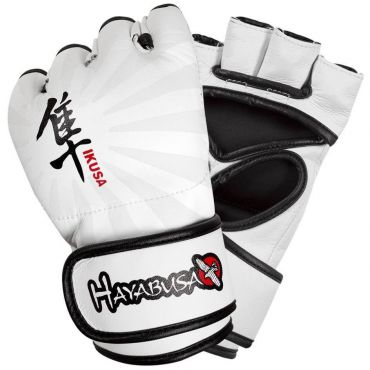  Перчатки белые ММА Hayabusa Ikusa 4oz MMA Gloves - White изображение 1 