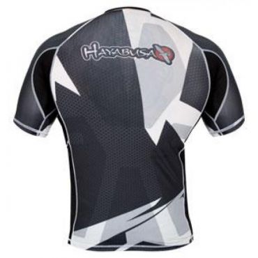  Рашгард Hayabusa Metaru Black/White S/S изображение 2 