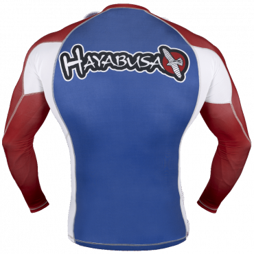  Рашгард Hayabusa Ninja Falcon Blue/Red L/S изображение 2 