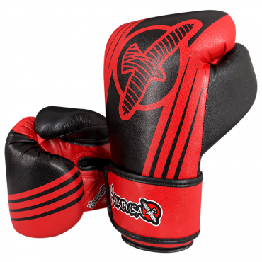  Перчатки боксерские Hayabusa Ikusa Recast 16oz Black/Red изображение 2 
