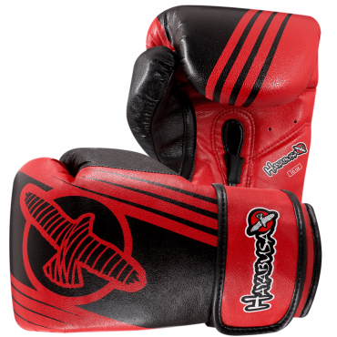  Перчатки боксерские Hayabusa Ikusa Recast 16oz Black/Red изображение 1 