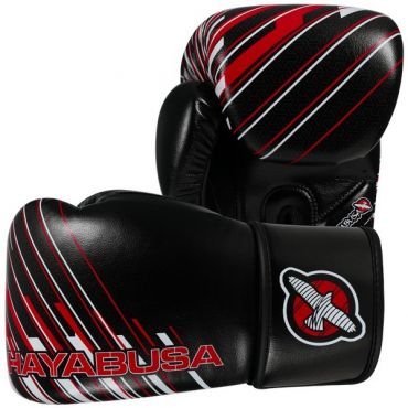  Перчатки боксерские Hayabusa Ikusa Charged 10oz Black/Red изображение 1 