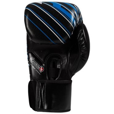 Перчатки боксерские Hayabusa Ikusa Charged 12oz Black/Blue изображение 2 
