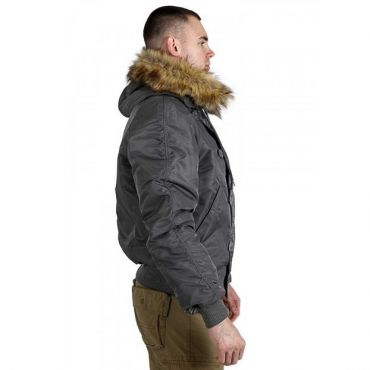  Короткая аляска N-2B Slim Gray Chameleon изображение 2 