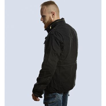  Мужская хлопковая куртка Jaeger черная Foersverd изображение 2 