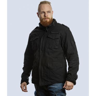 Мужская хлопковая куртка Jaeger черная Foersverd изображение 1 