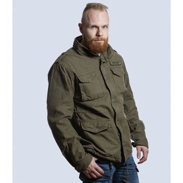  Мужская хлопковая куртка Jaeger оливковая Foersverd изображение 1 