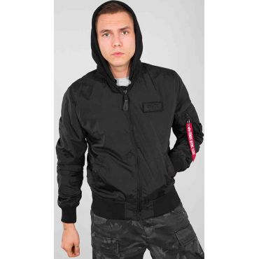  Бомбер MA-1 Hooded TT  Alpha Industries изображение 2 