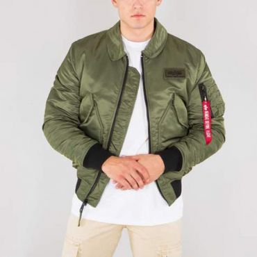  Зеленая осенняя куртка CWU VF BL Alpha Industries изображение 1 