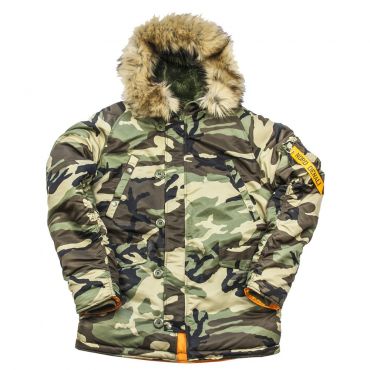  Куртка-аляска с мехом Husky Denali camo NORD Denali изображение 1 