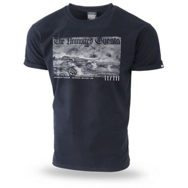  Черная футболка Panzer Division Dobermans Aggressive изображение 1 