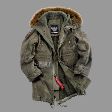  Куртка Hooded Fishtail II Alpha Industries изображение 2 