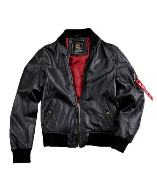  Куртка MA-1 VF Leather Alpha Industries изображение 2 