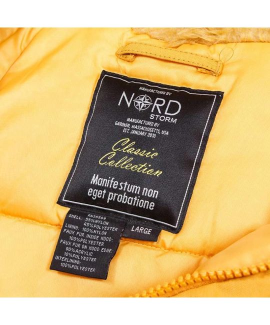  Куртка N3B Oxford Nord Storm Gold изображение 3 