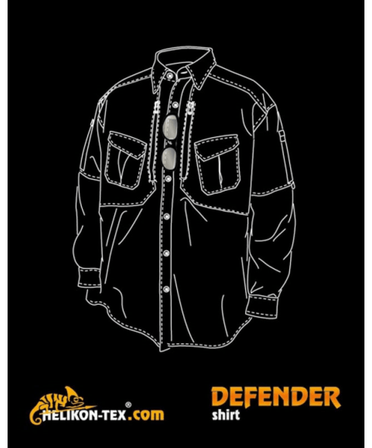  Рубашка DEFENDER 1/1 Helikon-Tex изображение 6 