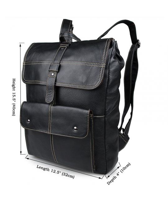  Рюкзак кожаный New York JMD изображение 3 