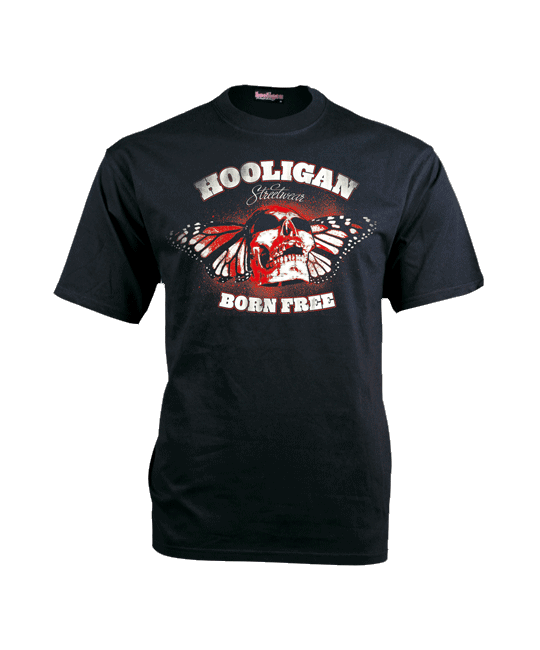  Футболка Born Free Hooligan Streetwear изображение 2 