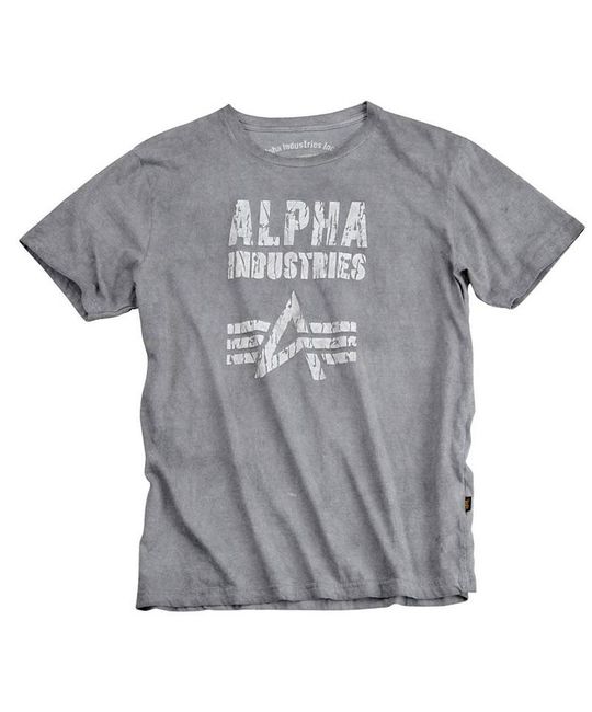  Футболка Crack Print T Alpha Industries изображение 5 