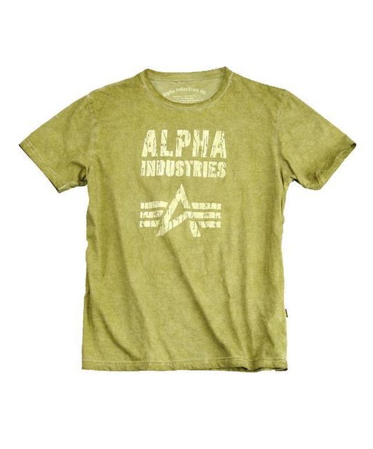  Футболка Crack Print T Alpha Industries изображение 6 