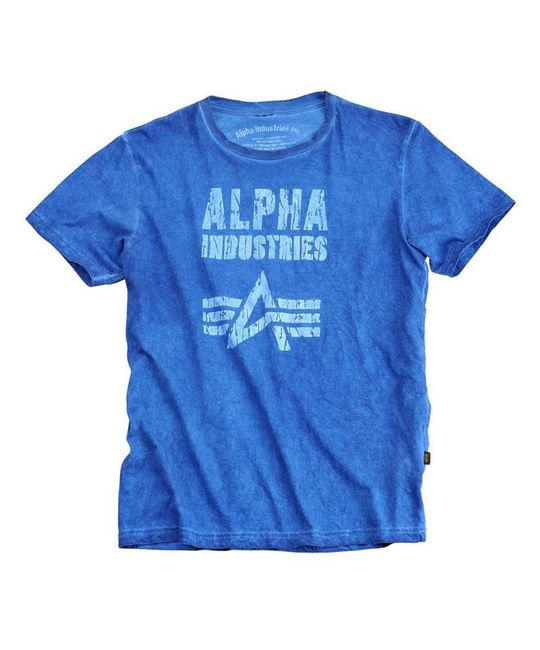  Футболка Crack Print T Alpha Industries изображение 4 