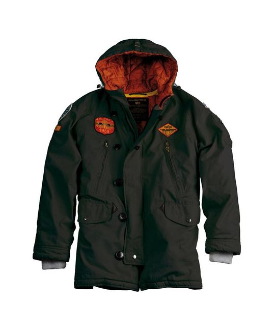  Парка Airborne Hood Alpha Industries изображение 3 