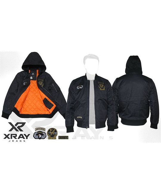  Куртка утеплённая M-1 Flight Jacket Hooded & Patches X-Ray изображение 7 