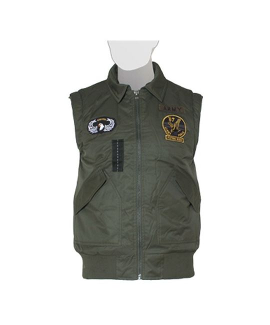  Жилет утеплённый Flight Vest Fur W/Patches X-Ray изображение 6 