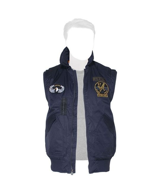  Жилет утеплённый Flight Vest Fur W/Patches X-Ray изображение 4 