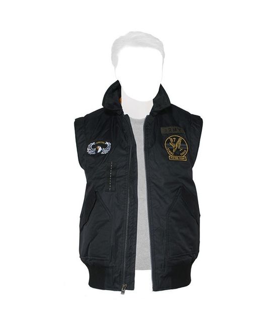  Жилет утеплённый Flight Vest Fur W/Patches X-Ray изображение 5 