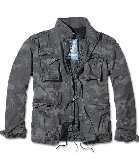  Куртка M65 с подстёжкой Giant Brandit dark camo изображение 2 