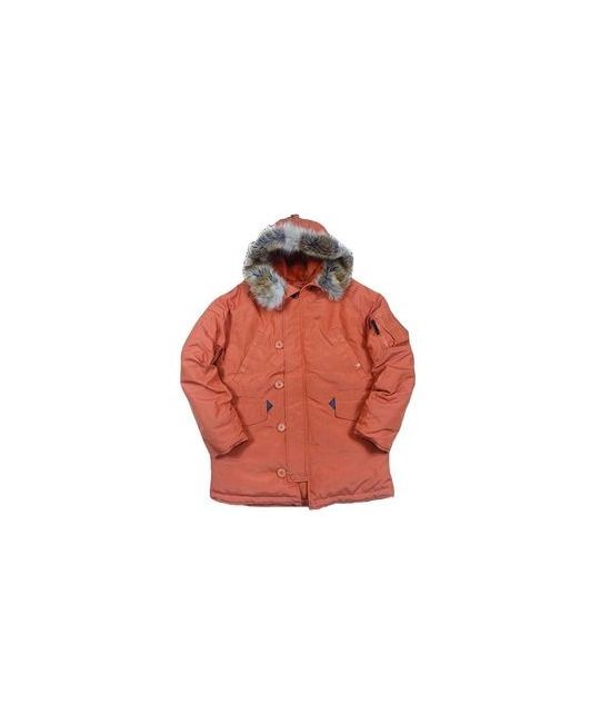  Куртка с мехом N3B Oxford Nord Storm APRICOT/ORANGE изображение 2 