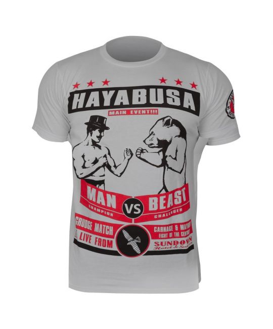  Футболка Hayabusa Gentleman vs Beast T-Shirt - Grey изображение 1 