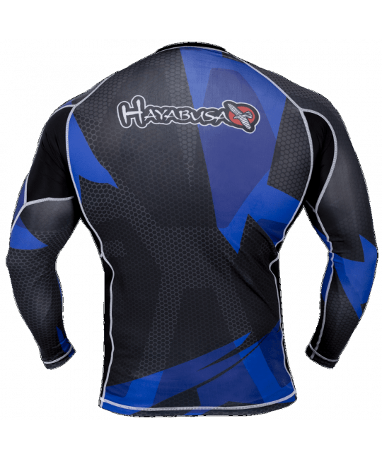  Рашгард Hayabusa Metaru Black/Blue L/S изображение 2 