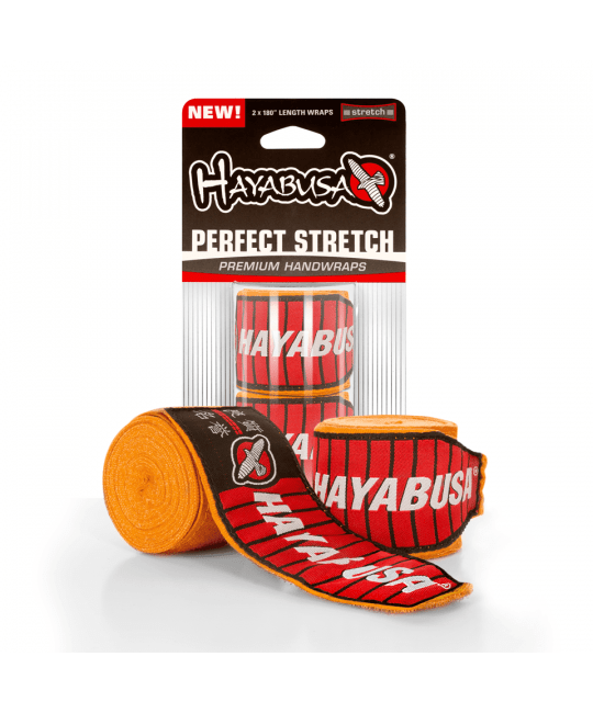  Бинты боксерские Hayabusa Perfect Stretch 2 Handwraps Orange изображение 1 