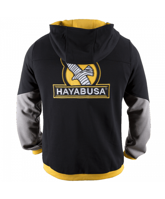  Олимпийка Hayabusa Wingback Hoodie Black/Grey/Yellow изображение 6 