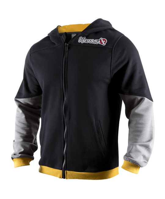  Олимпийка Hayabusa Wingback Hoodie Black/Grey/Yellow изображение 4 