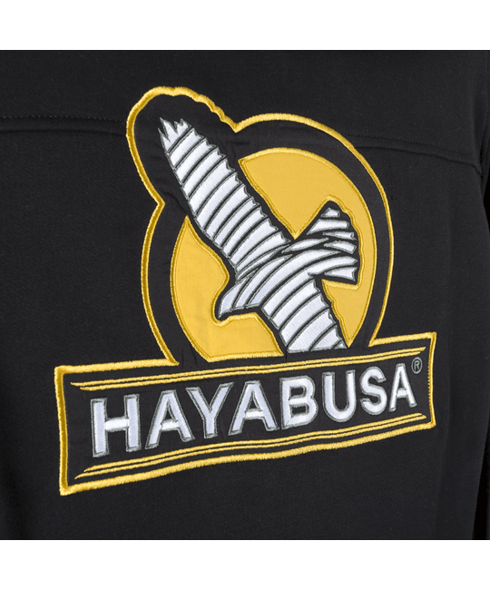  Олимпийка Hayabusa Wingback Hoodie Black/Grey/Yellow изображение 3 
