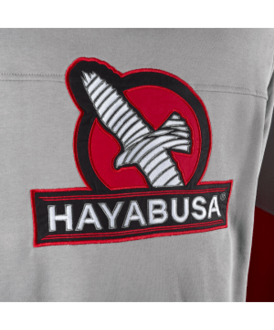  Олимпийка Hayabusa Wingback Hoodie Grey/Red изображение 7 