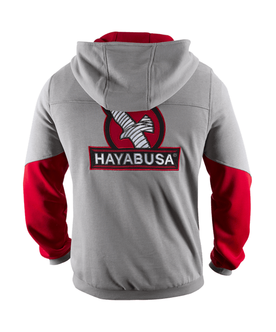  Олимпийка Hayabusa Wingback Hoodie Grey/Red изображение 6 