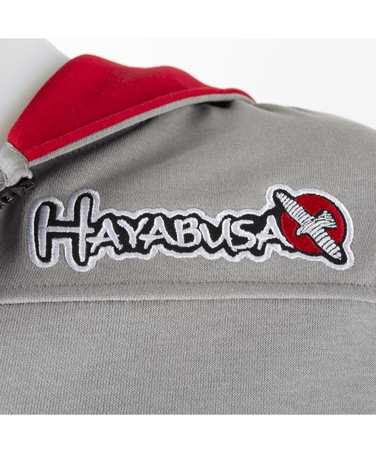  Олимпийка Hayabusa Wingback Hoodie Grey/Red изображение 2 