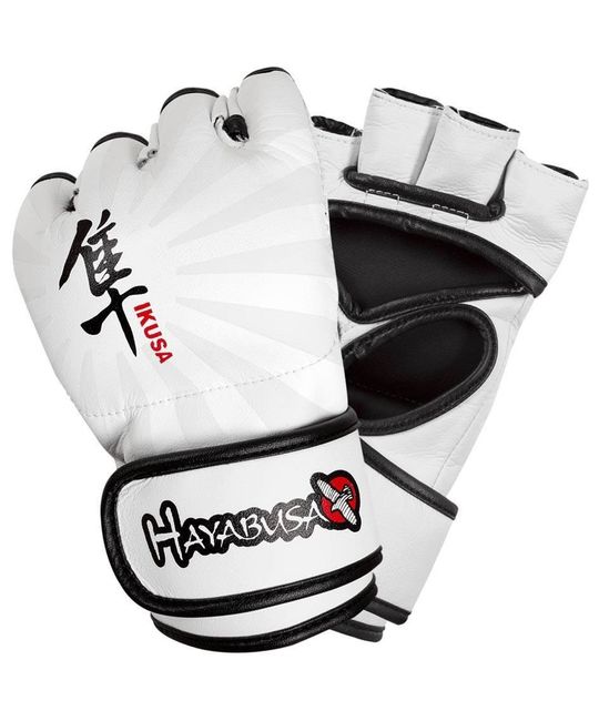  Перчатки белые ММА Hayabusa Ikusa 4oz MMA Gloves - White изображение 1 