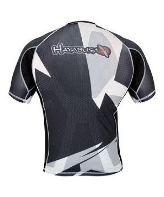  Рашгард Hayabusa Metaru Black/White S/S изображение 2 