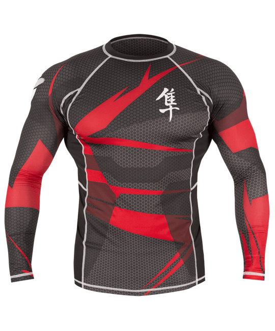  Рашгард Hayabusa Metaru Rashguard Black/Red L/S изображение 1 