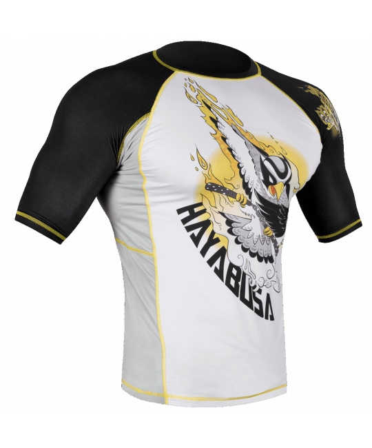  Рашгард Hayabusa Ninja Falcon Black /Yellow S/S изображение 4 