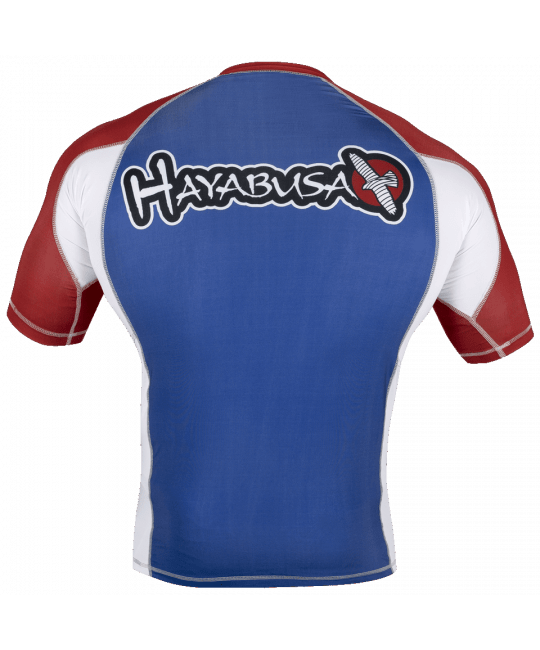  Рашгард Hayabusa Ninja Falcon Blue/Red S/S изображение 2 