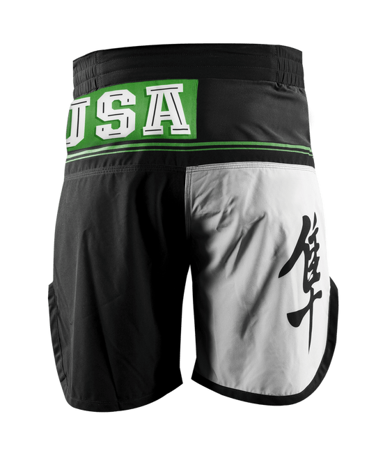  Шорты ММА Hayabusa Flex Factor Training Shorts Green/Black изображение 2 