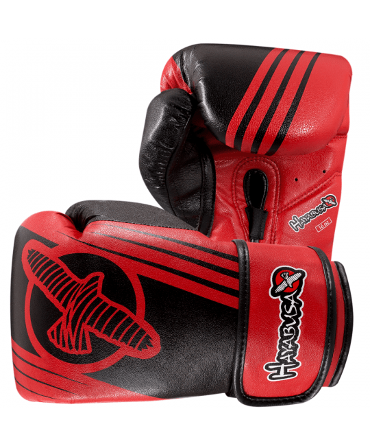  Перчатки боксерские Hayabusa Ikusa Recast 16oz Black/Red изображение 1 